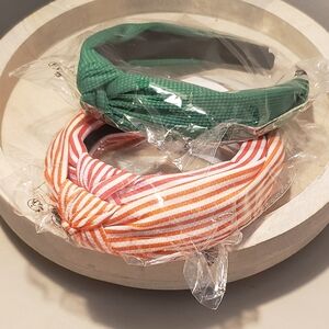 Set Of 3 Womens Knot Headbands